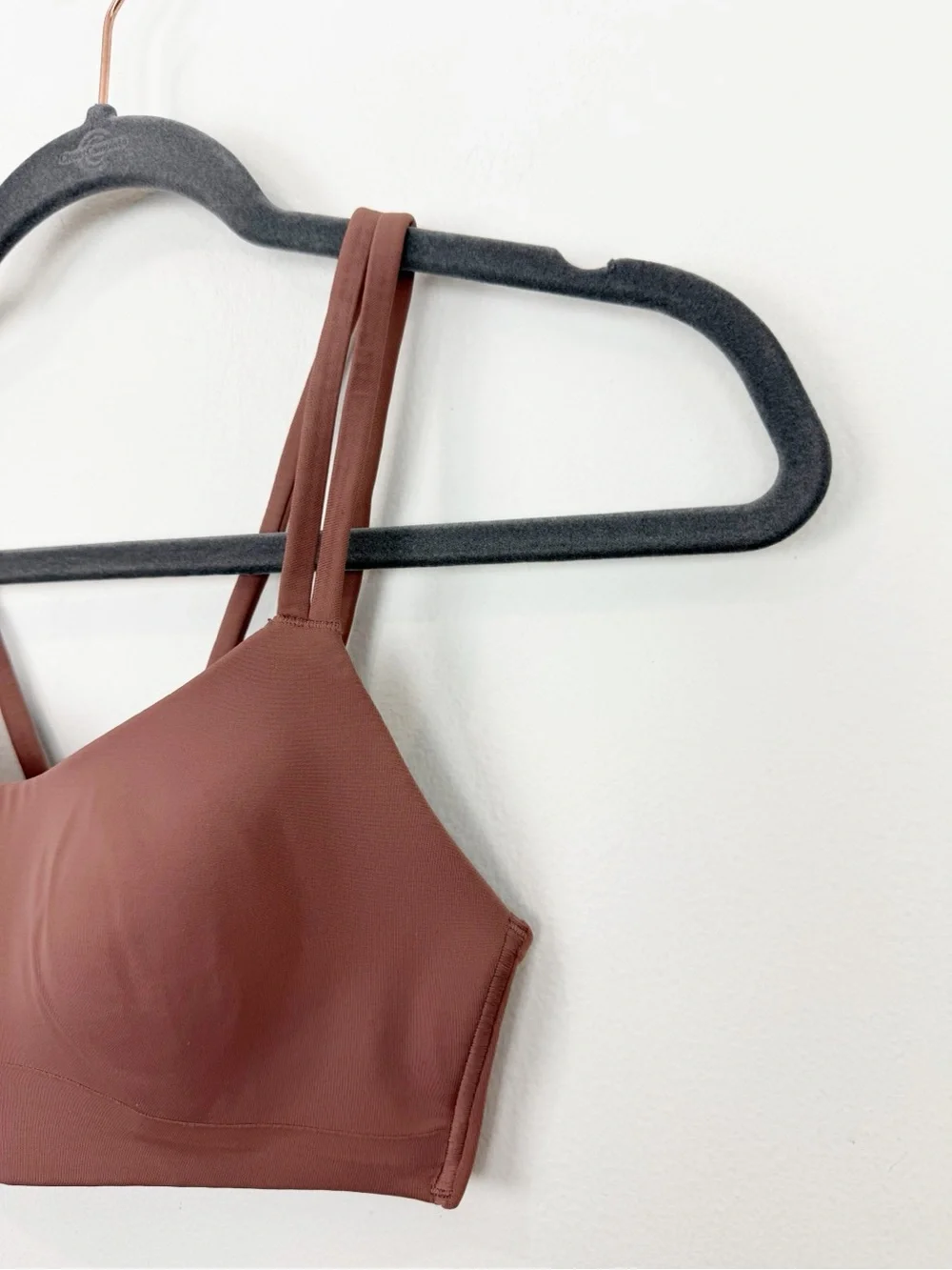 Lululemon Like A Cloud Sports Bra Light Support Cacao Brown Size 4